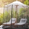 Pure Garden Patio Umbrella Mosquito Net-Bug Screen for 9' Patio Table Umbrellas & Furniture 50-LG1206 - alternate 4